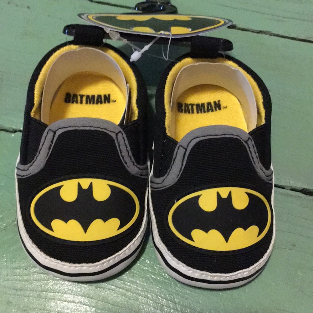 👶🏻Batman slip-ons for infants sz.1 (3-6mth)
